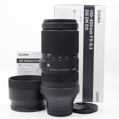 SIGMA Contemporary 100-400mm F5-6.3 DG DN OS for Sony E mount [Near Mint] #76...