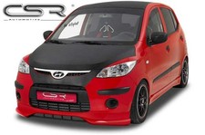 Front Ansatz Spoiler Schwert Diffusor Lippe Tuning für Hyundai I10 FA181