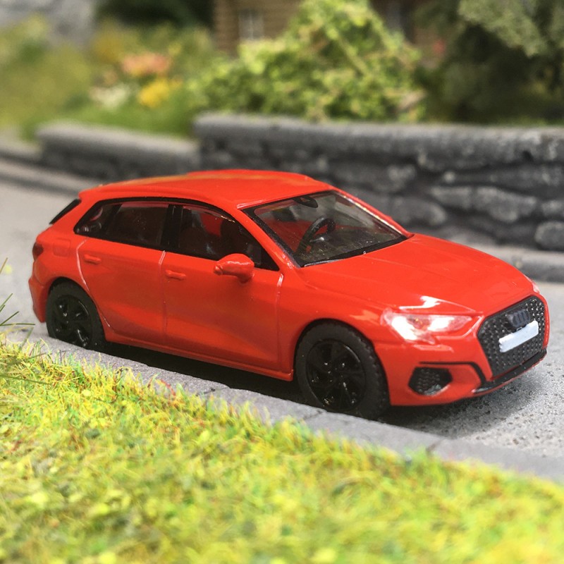 Audi A3 Sportback 8Y 2020 miniature de collection HO 1/87 haut de gamme