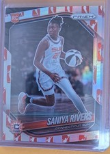 2025 Panini Prizm WNBA - Saniya Rivers #131 WNBA Logo Prizm (RC)