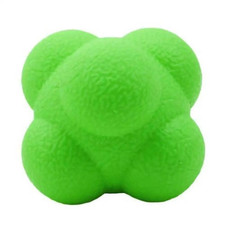 Hexagonal Reaction Ball Speed Agility Training Silicone Ball Coordination Reflex