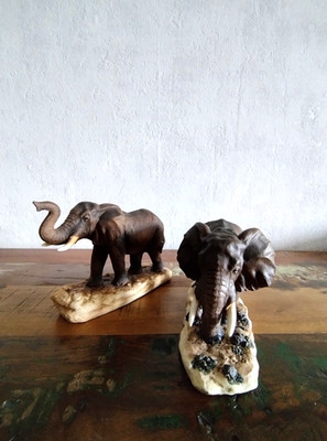 Dekoration   Elephant (Kunststein   Polyresin)
