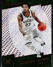Sterling Brown 2017-18 Panini Revolution #108 Rookie Milwaukee Bucks