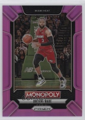 2024-25 Panini Prizm Monopoly Legends Pink /199 Dwyane Wade #LEG10 HOF 12u8