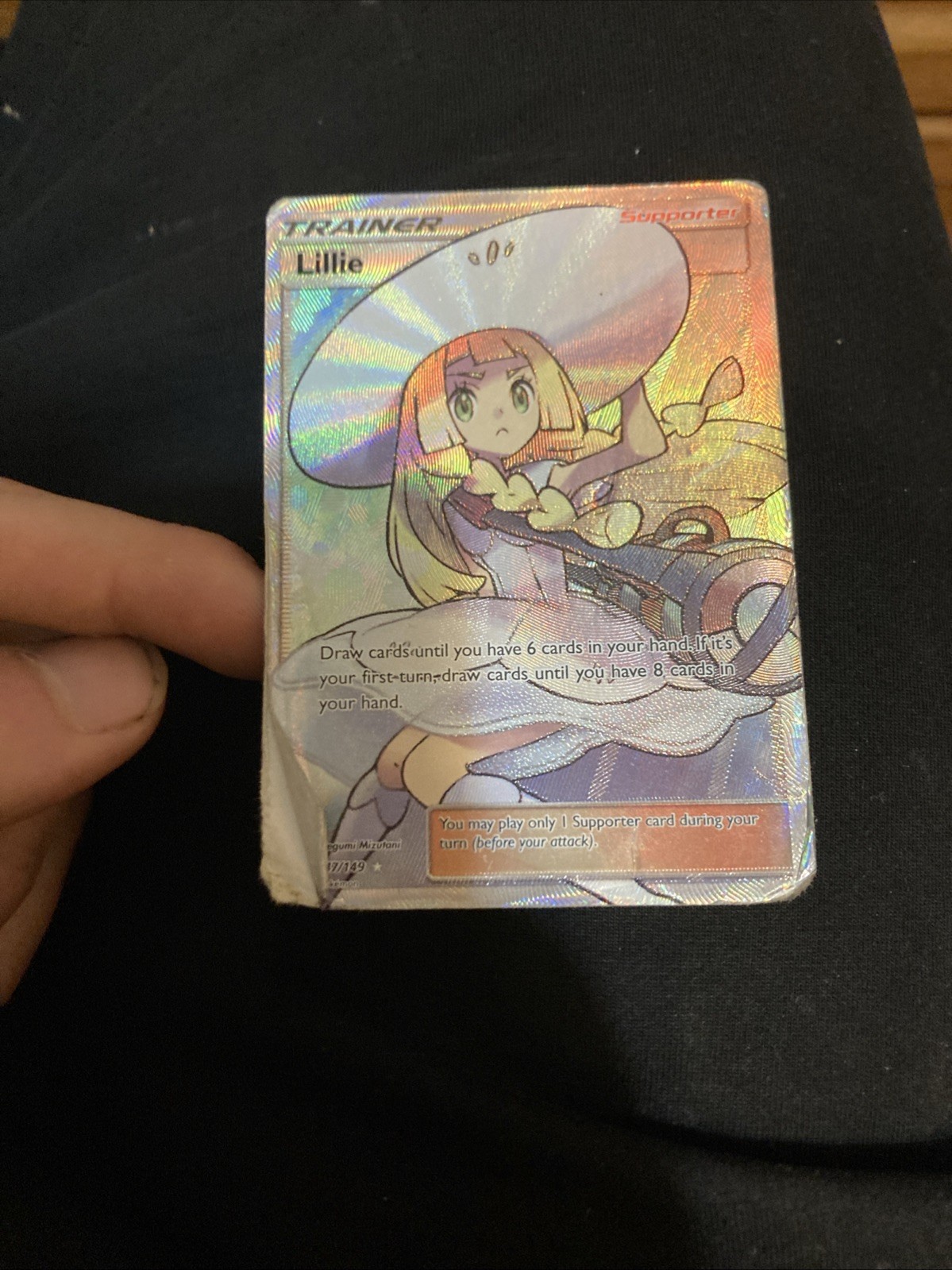 Lillie 147/149 SM Ultra Rare Damaged