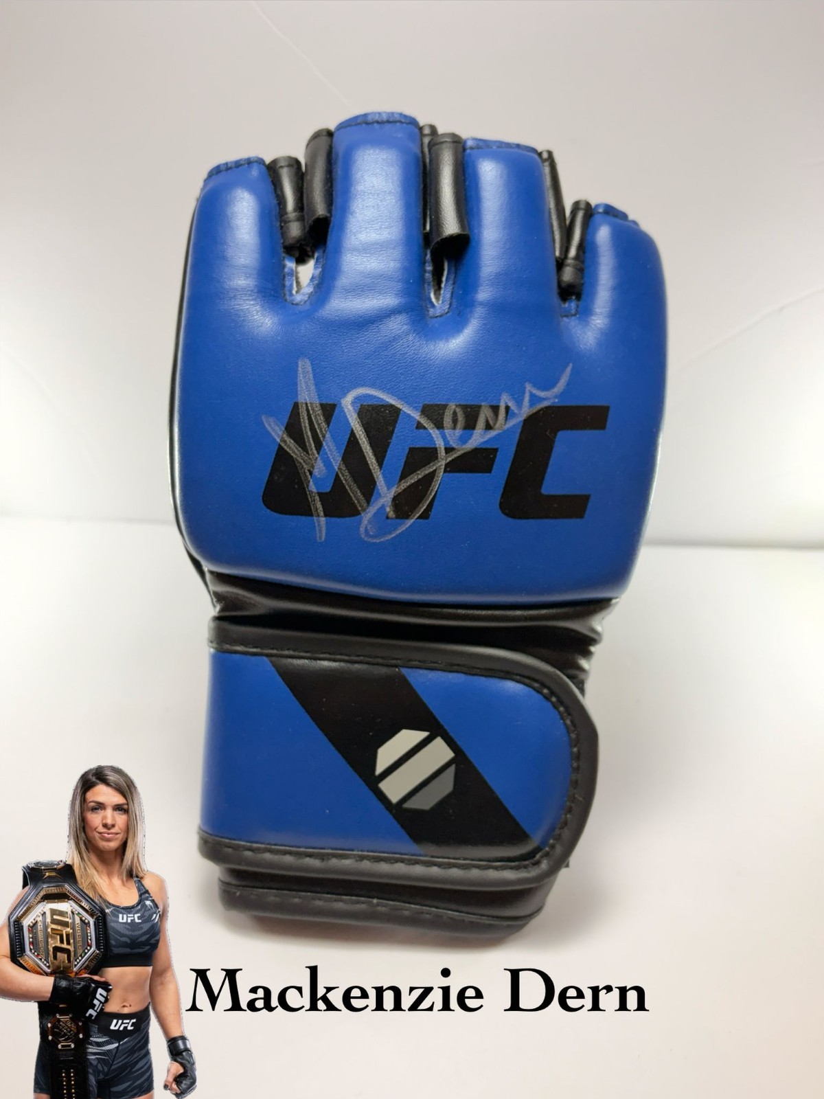 Mackenzie Dern Signed Autographed Ufc Mma Glove