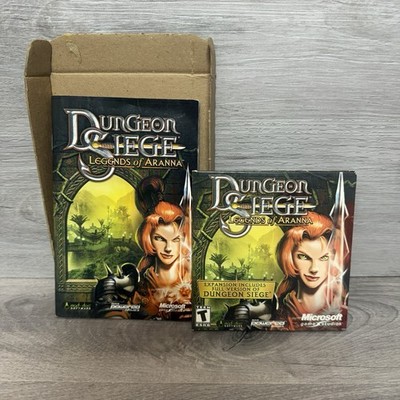 Dungeon Siege: Legends of Aranna (PC, 2003, 3 Disc Set)