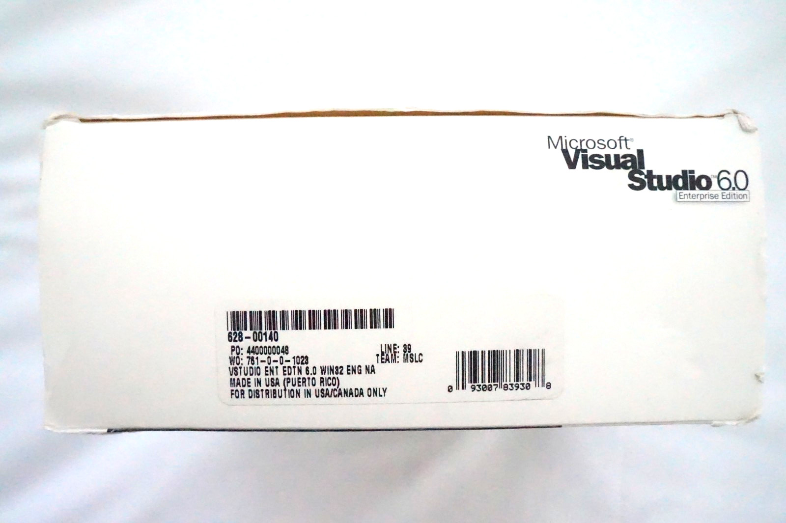 Microsoft Visual Studio Enterprise 6.0 6 Windows 95 ~ 11 Retail / 10 CD's KEY #5