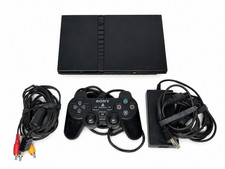 Sony PlayStation 2 Slim SCPH-75001 Console Bundle Controller Cables