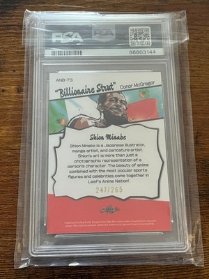 2023 Leaf Anime Nation - Conor McGregor #ANB-73 /265 for sale