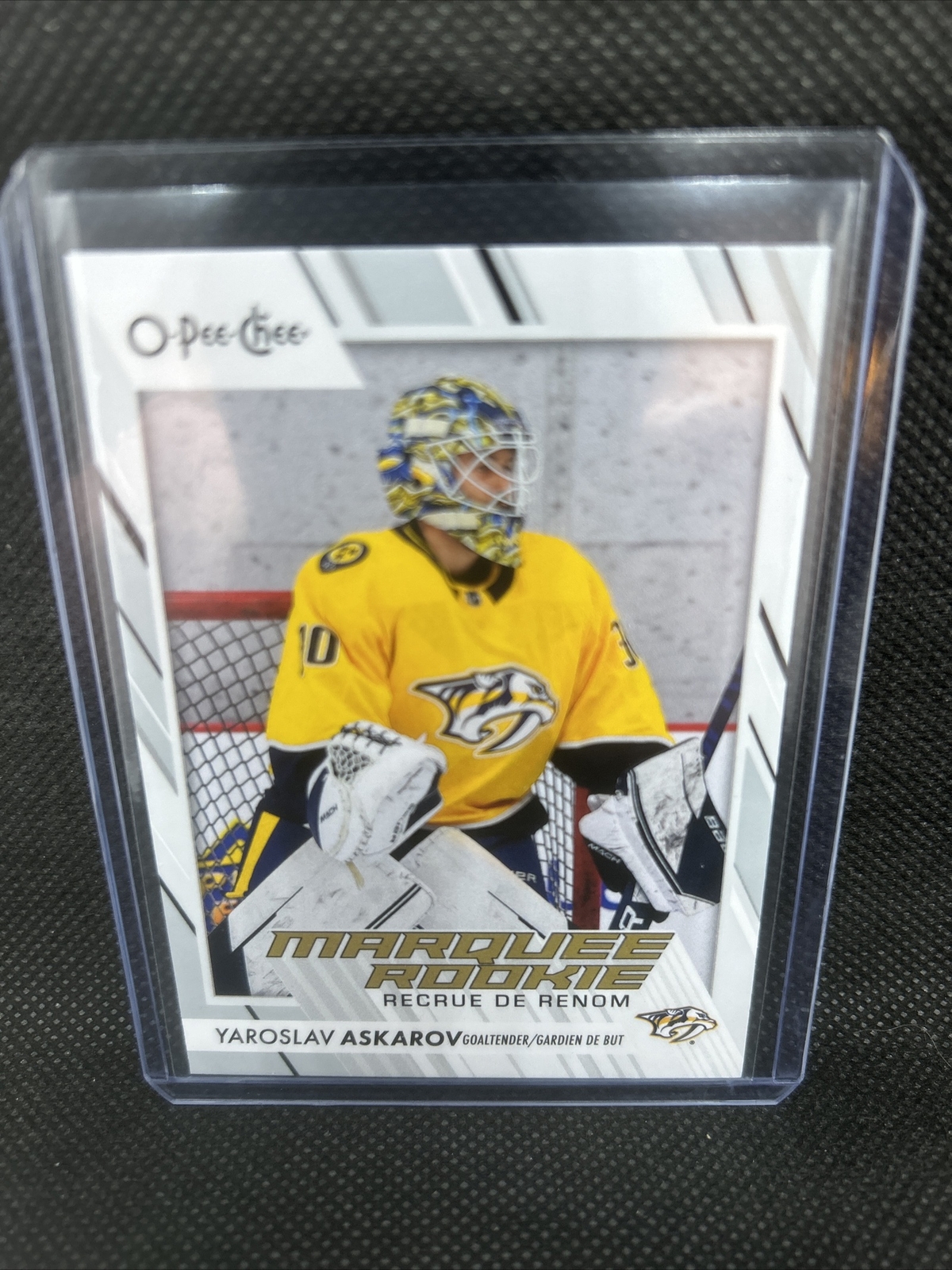 2023-24 O-Pee Chee Marquee Rookie Yaroslav Askarov 541 Predators