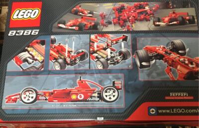 Ferrari F1ミニカーセット LEGO 8386 Racers Ferrari F1 Racer 1:10 Sealed | eBay
