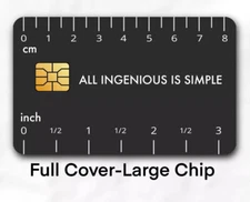 Multi Ruler | Credit Card Cover | Credit Card Skin | Credit Card Sticker