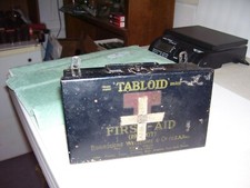 Vintage Tabloid First Aid Kit, Burroughs Wellcome Co. 1937  57-K-328-5