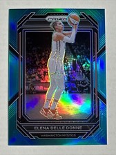 2023 Panini Prizm WNBA /49 Teal Prizm #11 Elena Delle Donne Washington Mystics