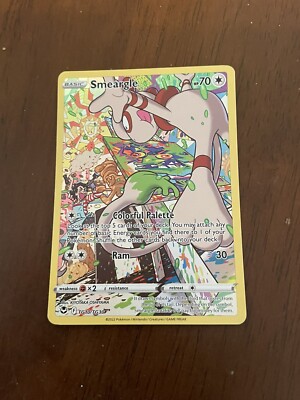Pokmon TCG Smeargle Full Art TG10/TG30( Holo Rare) Silver Tempest | eBay