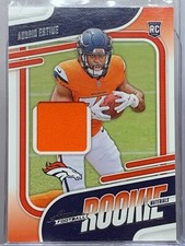 2024 Absolute Football Rookie Materials Patch- Audric Estime- Denver Broncos