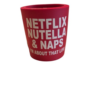 Netflix Nutella & Naps Graphic Cousy Insulated Can Holder