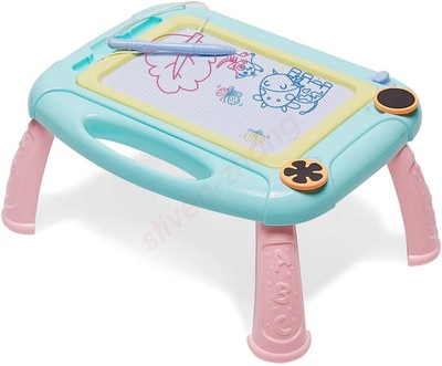 LODBY Cute Magnetic Drawing Board Doodle Sketch Pad for Toddler Girls/Boys