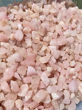 Raw Morganite Crystal (Grade A) Rough Natural Morganite Gemstone