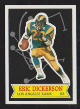 1984 TOPPS FOOTBALL GLOSSY #7 ERIC DICKERSON ROOKIE NMMT ** FREE SHIP **