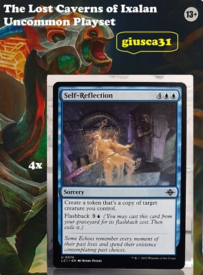 Magic Playset - 4x Self-Reflection - Uc/Hexerei - The lost Caverns of Ixalan -NM