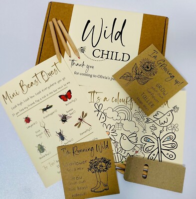Personalised Party Favour Custom Childrens Party Gift Idea Outdoor Party Kit