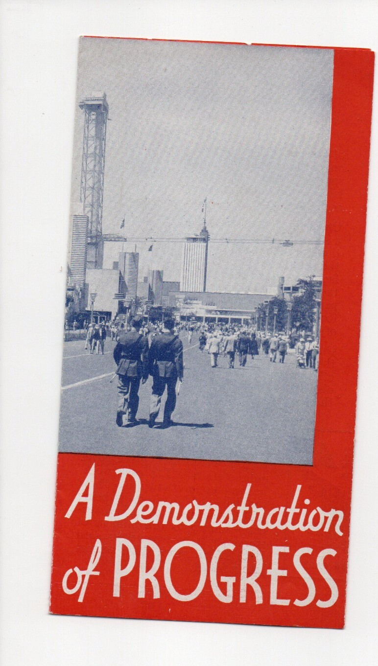 Worlds Fair 1933  Chicago Century Progress COP RELIANCE MFG BIG YANK clothing