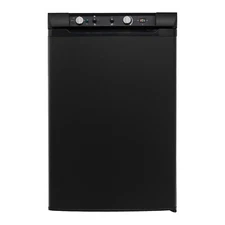 Smad 3.5 Cu.ft RV Propane Refrigerator LPG/12V/110V Fridge with Freezer