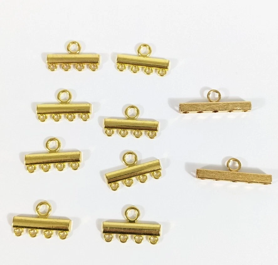 Jewelry Making Gold Toned Bar Findings Necklace Bracelet eBay