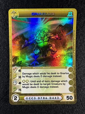 Chaotic TCG 3 Max EWS Gnarlus 27/100 SS 1st Ed Super Rare NM/LP | eBay