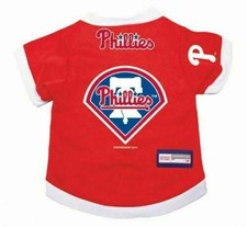 PHILADELPHIA PHILLIES DOG CAT PREMIUM ALTERNATE JERSEY w/ NAME TAG CHOOSE SIZE