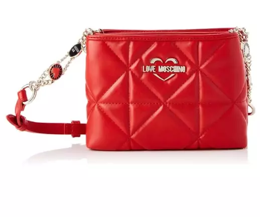Borsa love shop moschino rossa