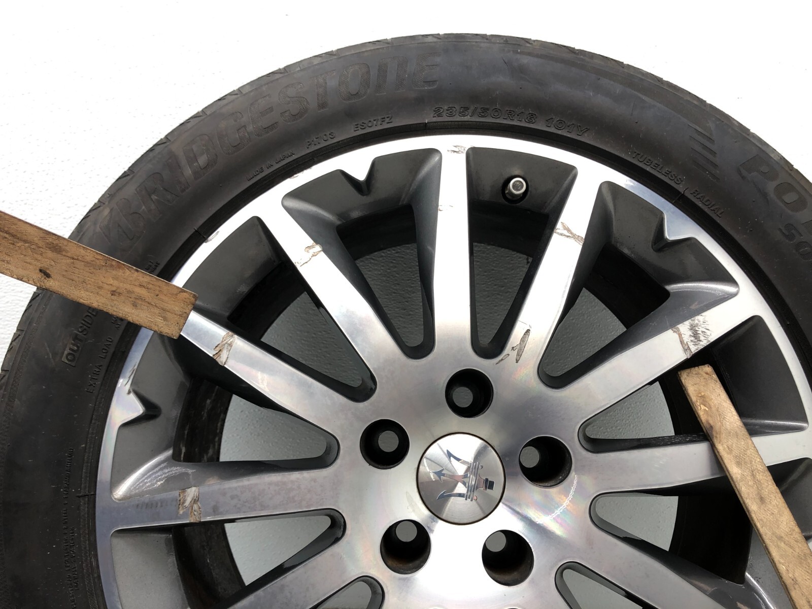 2014-2020 MASERATI GHIBLI S FRONT WHEEL RIM 18'' 7.5Jx18H2 OEM.