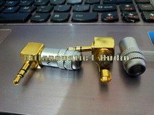 1x Stereo Mini Connector Gold Plated Plug Jack 3.5mm male