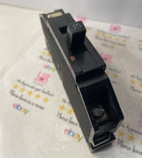 Zinsco GTE Sylvania ubi Type Q 15 Amp Plug-In Circuit Breaker 1 Pole used