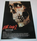 Vintage Horror Movie Card Postcard Size Evil Dead 2 Dead By Dawn — photo 1