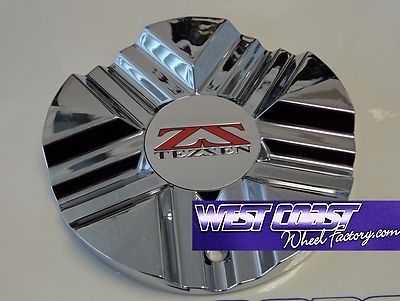 Tezzen Vizzio Chrome Center Replacement Wheel Cap PT# TEZZEN2 RWD