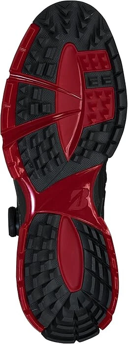 Zapatos de golf BRIDGESTONE ZSP-BITER TOUR BOA WIDE negros rojos SH2401 US10 (28 cm) Foto 4 de 4