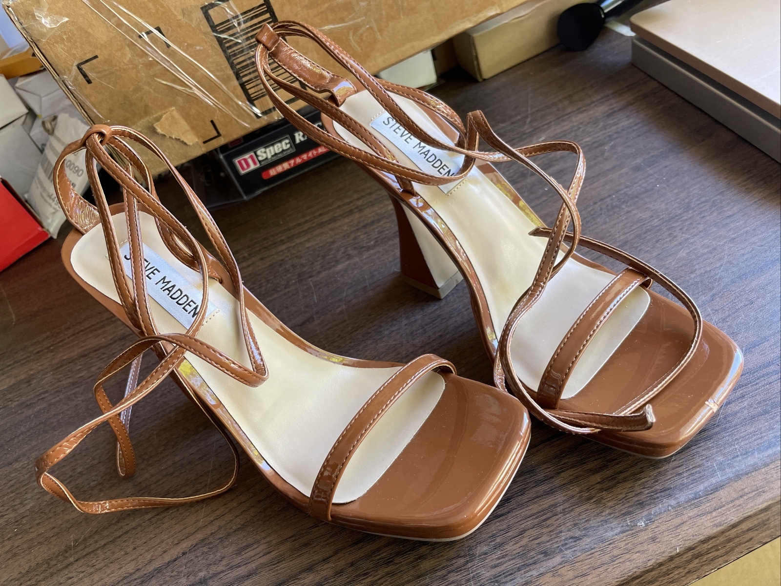 Steve Madden Women's Lafayette Heeled Sandal Size 8 eBay