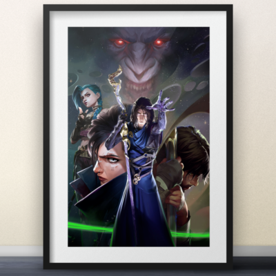 #ad #ad Arcane Act 2 Poster 11x17quot; No Logo League Of Legends videogames netflix $13.75