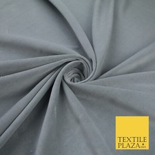 OVER 20 COLOURS- Plain 100% COTTON VELVET Fabric Non Stretch Material Craft 45"