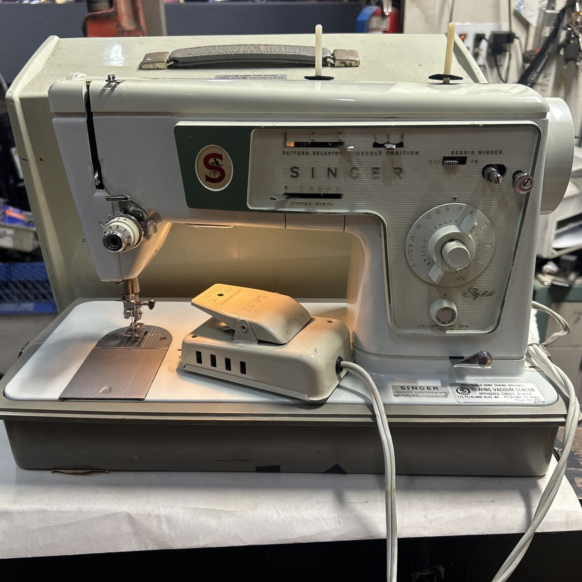 Singer Special Zig Zag Model476 Stylist Sewing Machine With
