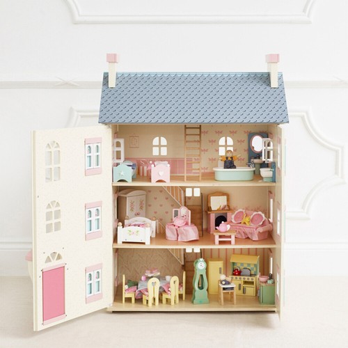 Le Toy Van Daisylane Cherry Tree Hall Doll House Kids Wooden Pretend Toy 3y+ - Picture 7 of 10