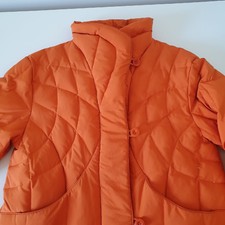 Closed Jacket Women's Size Small S 8 Eu 36 Down Orange Padded Short Lined