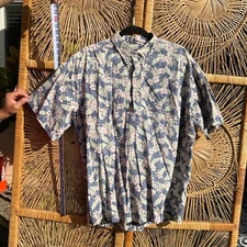 Tori Richard Aloha Island Wear Polo Made in Hawaii Size XL