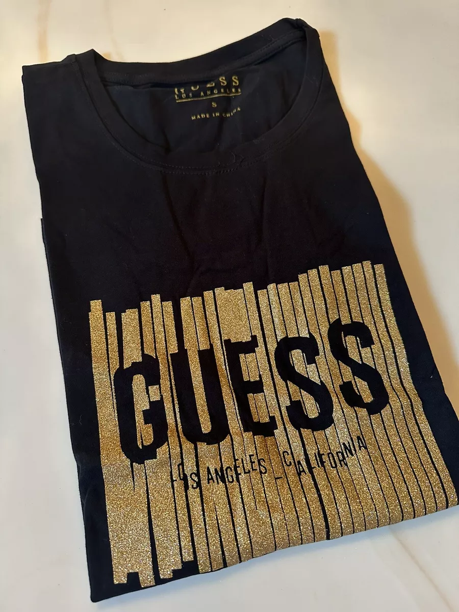 Guess gold cheap shirt