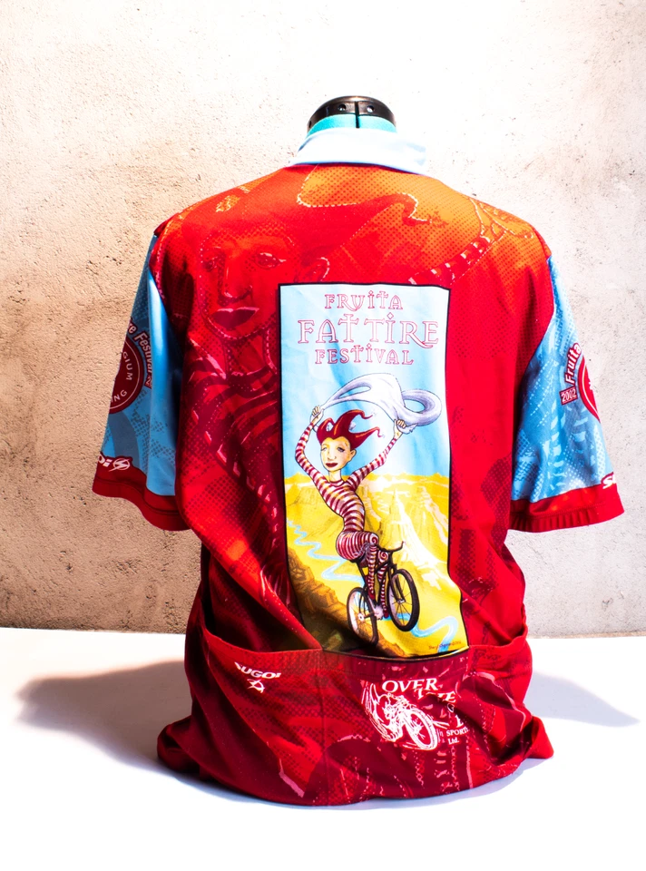 Camisa Top Fruita Fat Tire Festival Bike 2003 Talla L Ciclismo Bicicleta Jersey Camisa Foto 4 de 4