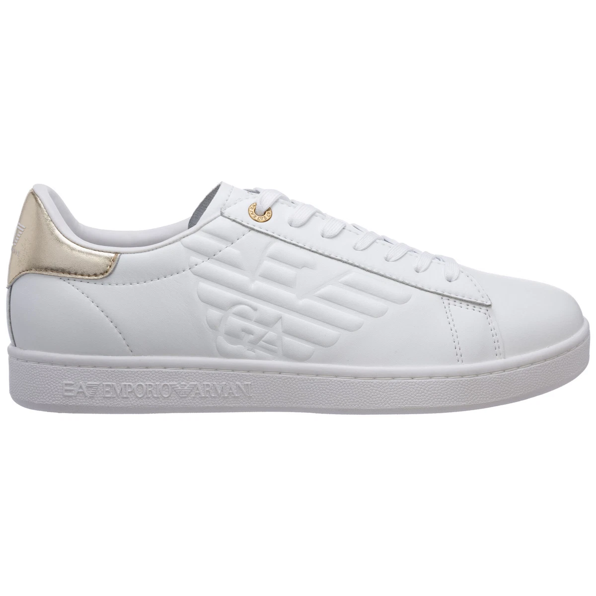 Ea7 sneakers white sale