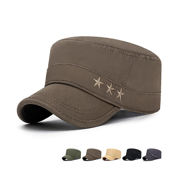 APL Cappello berretto uomo donna flat top militare cadetto sole outdoor viaggio sport golf B